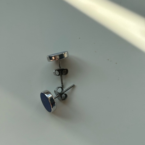 Agatha Paris blue studs - Picture 4 of 5